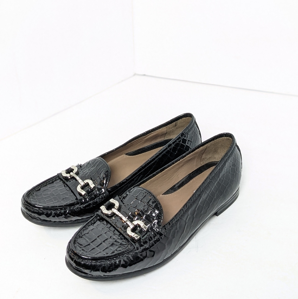Geox leather loafers